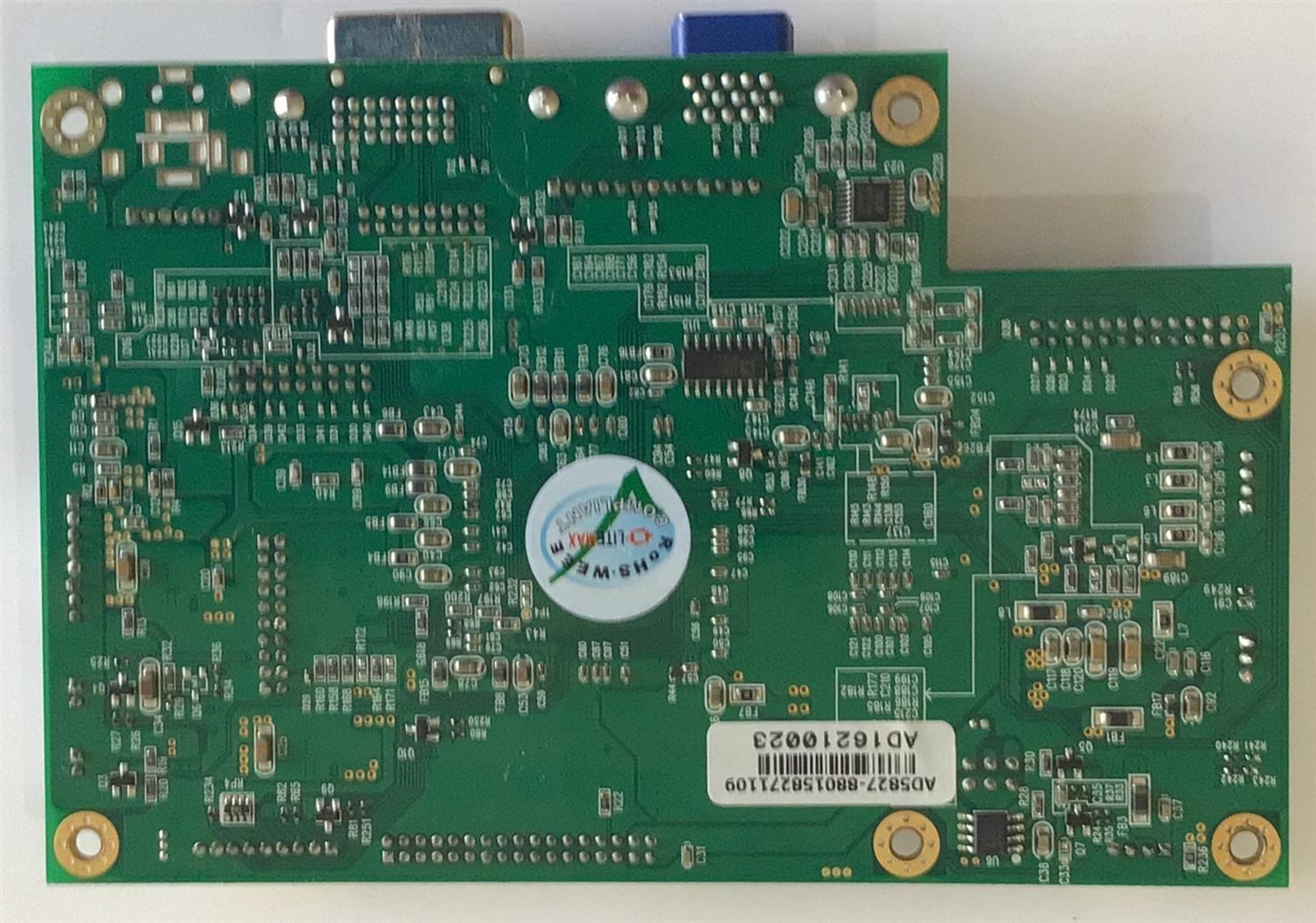 MAIN PARA MONITOR SPANPIXEL LCD / NUMERO DE PARTE AD5827 / 860158270147 / 880158271109 / AD16210023 / MODELOS SSP4956-AGB-G01 / SSP4956-AGB-J01 - Imagen 4